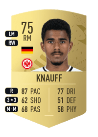 Ansgar Knauff Common 75 OVR