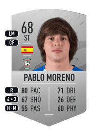 Pablo Moreno Common 68 OVR