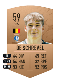 Celestin De Schrevel Common 59 OVR