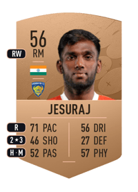 Romario Jesuraj Common 56 OVR