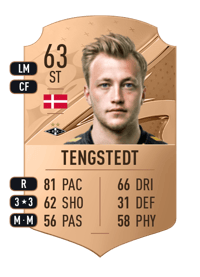 Casper Tengstedt Rare 63 OVR