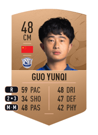 Guo Yunqi Common 48 OVR
