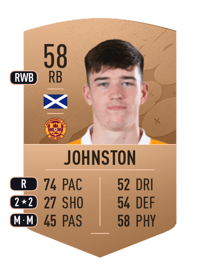 Max Johnston Common 58 OVR