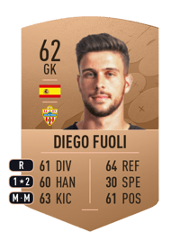 Diego Fuoli Common 62 OVR