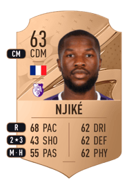 Tony Njiké Rare 63 OVR