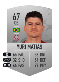 Yuri Matias Common 67 OVR