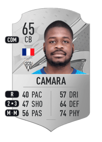 Ousmane Camara Rare 65 OVR