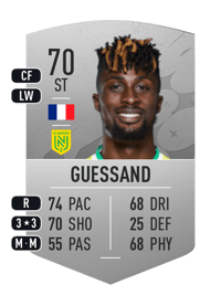 Evann Guessand Common 70 OVR