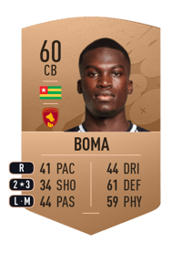Kévin Boma Common 60 OVR