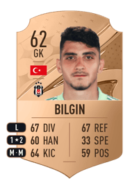 Emre Bilgin Rare 62 OVR