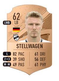 Luca Stellwagen Rare 62 OVR