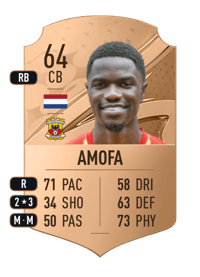 Jamal Amofa Rare 64 OVR