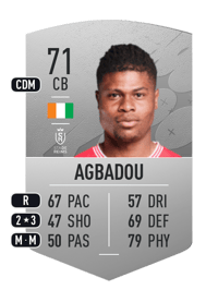 Emmanuel Agbadou Common 71 OVR