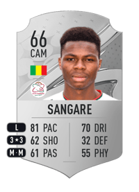 Mamadou Sangare Rare 66 OVR