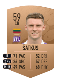 Benas Šatkus Common 59 OVR