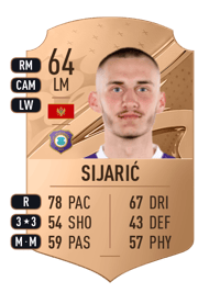 Omar Sijarić Rare 64 OVR