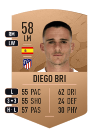Diego Bri Common 58 OVR