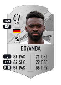 Joseph Boyamba Rare 67 OVR