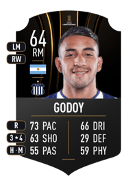 Matías Godoy CONMEBOL LIBERTADORES 64 OVR