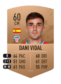 Dani Vidal Common 60 OVR