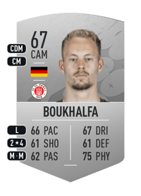 Carlo Boukhalfa Common 67 OVR