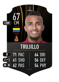 Cristian Trujillo CONMEBOL LIBERTADORES 67 OVR