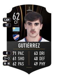 Juan Manuel Gutiérrez CONMEBOL LIBERTADORES 62 OVR
