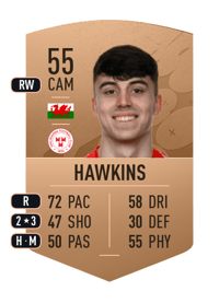 Dan Hawkins Common 55 OVR