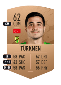 Cem Türkmen Common 62 OVR