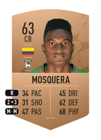 Moises Mosquera Common 63 OVR