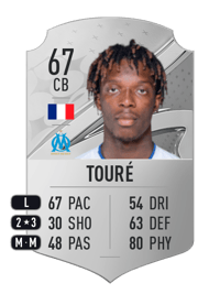 Isaak Touré Rare 67 OVR