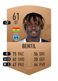 Godwin Bentil Common 61 OVR