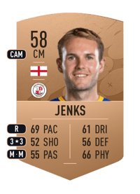 Teddy Jenks Common 58 OVR