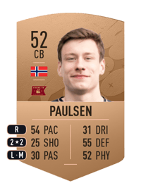 Kristoffer Paulsen Common 52 OVR