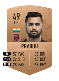 Nikhil Prabhu Common 49 OVR