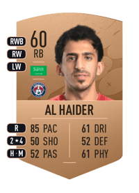 Aref Al Haider Common 60 OVR