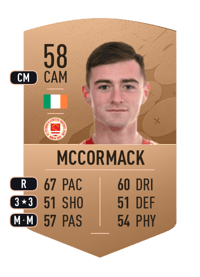 Ben McCormack Common 58 OVR