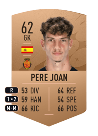 Pere Joan Common 62 OVR