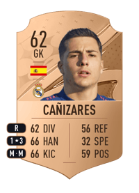 Cañizares Rare 62 OVR