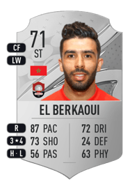 Karim El Berkaoui Rare 71 OVR