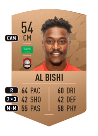 Mansour Al Bishi Common 54 OVR