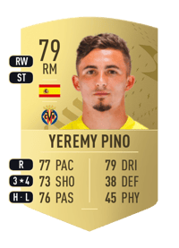 Yeremy Pino Common 79 OVR