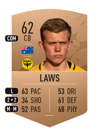 Joshua Laws Common 62 OVR