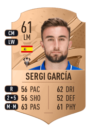 Sergi García Rare 61 OVR