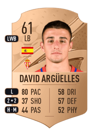 David Argüelles Rare 61 OVR