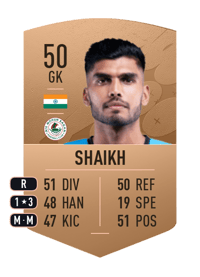 Arsh Shaikh Common 50 OVR