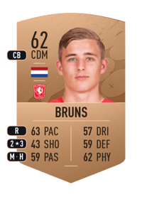 Max Bruns Common 62 OVR