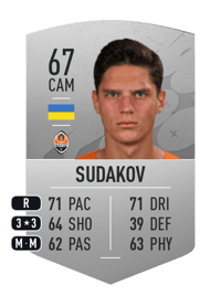 Heorhii Sudakov Common 67 OVR