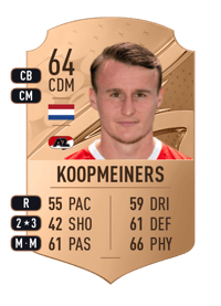 Peer Koopmeiners Rare 64 OVR