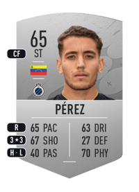 Daniel Pérez Common 65 OVR
